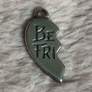 💖 James Avery Sterling Silver "Best Friend" Half-Heart 💖